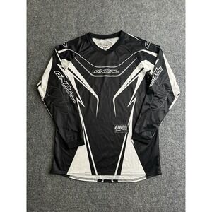 Youth O'Neal Element Motocross Jersey Black White, Size XL (14-16) Years